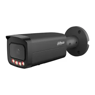 DAHUA IPC-HFW21249T-AS-IL-Black 12Mpix, 3,6mm Lens,SD Kart, Smart Dual Light, H265+, 30Mt Gece Görüşü, IP67, Dahili Mikrofon, PoE Bullet IP Kamera (Siyah)