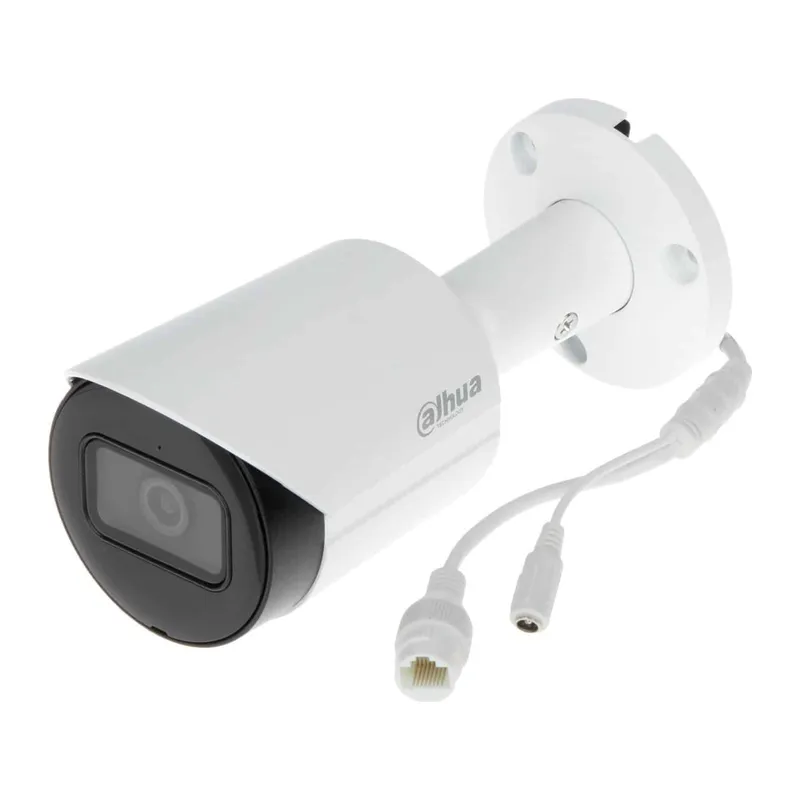 DAHUA IPC-HFW2441S-S-0360B, 4Mpix, 3,6mm Lens, H265+, 30Mt Gece Görüşü, IP67, Dahili Mikrofon, PoE Bullet IP Kamera