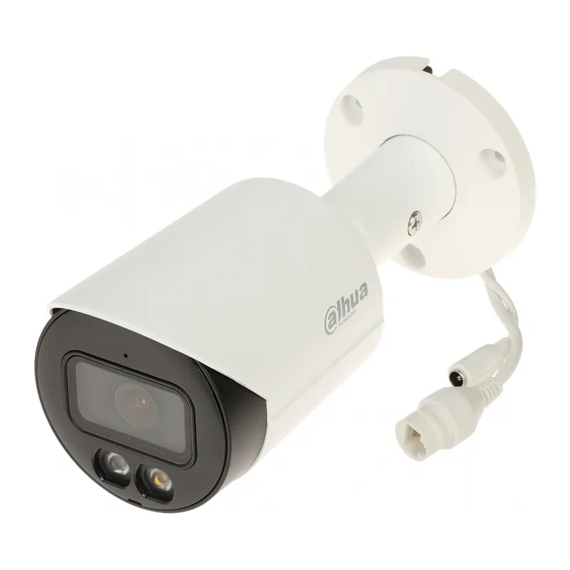 DAHUA IPC-HFW2449S-S-IL, 4Mpix, Wizsense, Dual Smart Light, 3,6mm Lens, H265+, 30Mt Gece Görüşü, IP67, Dahili Mikrofon, PoE Bullet IP Kamera