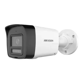HIKVISION DS-2CD1041G2-LIUF 4Mpix, 2,8mm Lens, H265+,20Mt Gece Görüşü, Hybrid Light, SD Kart,Dahili Mikrofon, PoE, Bullet IP Kamera