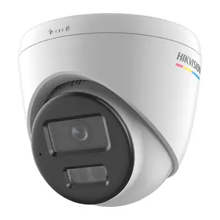 HIKVISION DS-2CD1327G2H-LIUF, 2Mpix, 2.8mm Lens, H265+, 30Mt Gece Görüşü, Color Vu, Smart Hybrid Light, Full Time Color, Dahili Mikrofon, Dome IP Kamera