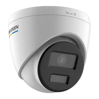 HIKVISION DS-2CD1343G2-LIUF 4Mpix, 2,8mm Lens, H265+, 30Mt Gece Görüşü, Hybrid Light, PoE, Mikrofonlu Dome IP Kamera