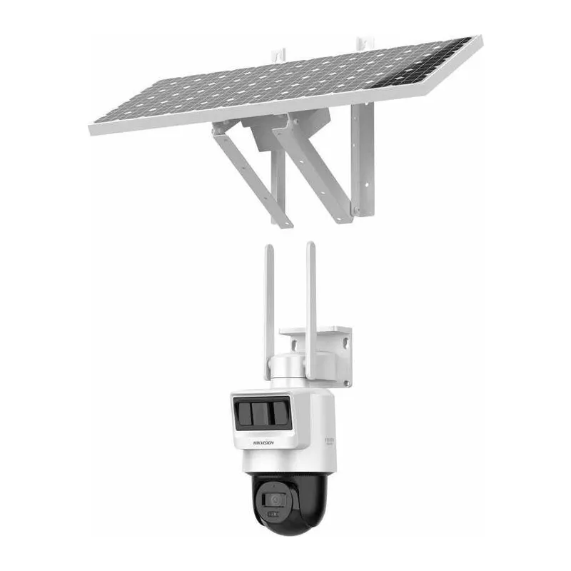 HIKVISION DS-2DE2C400IWG-K/4G/C05S10, 4Mpix, 2.8mm, 30Mt Gece Görüşü, Dahili Mikrofon, PIR+RADAR, 4G, Solar PT IP Kamera