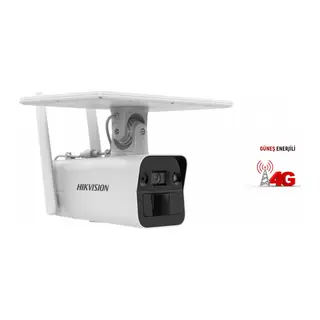 HIKVISION DS-2XS2T41G1-ID/4G, 4Mpix, 4mm, 30Mt Gece Görüşü, Dahili Mikrofon, 4G, Solar IP Kamera