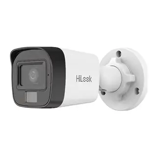 HILOOK IPC-B140HA-LUFC, 4Mpix, 2,8mm Lens, H265+, Dual Light, 20Mt Gece Görüşü, Dahili Mikrofon, IP67, PoE, Bullet, IP Kamera