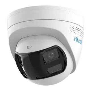 HILOOK IPC-T269HAD-LUF/SL, 6Mpix,2,8mm Dual Lens, H265+, Dual Light, 30Mt Gece Görüşü, Dahili Mikrofon, PoE, IP67, Dome, IP Kamera