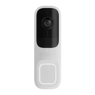 AJAX, DOORBELL, Kablosuz, Kameralı, Kapı Zili Beyaz