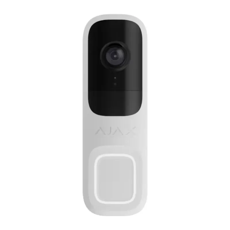 AJAX, DOORBELL, Kablosuz, Kameralı, Kapı Zili Beyaz