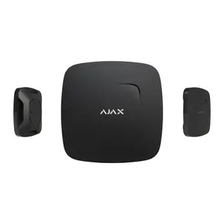 AJAX Fire Protect, Kablosuz, Isı ve Duman Dedektörü, SİYAH