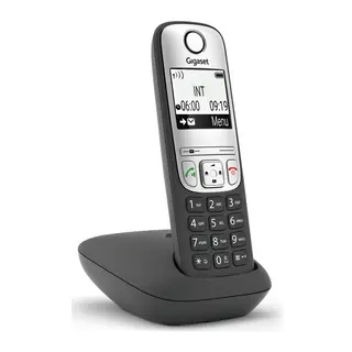 GIGASET A690, Dect Telefon, Siyah, 14 Saat Konuşma, 180 Saat Bekleme, 100 Kişilik Rehber