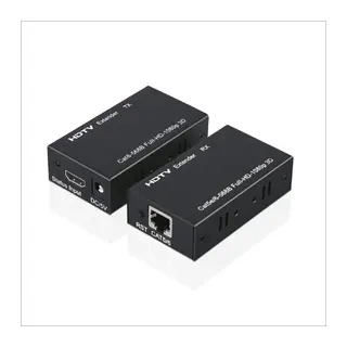 ENKADO EKD-HE60, HDMI Extender 60mt. Cat6 Kablo Üzerinde 60Metre Görüntü Aktarıcı.