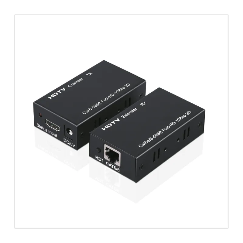 ENKADO EKD-HE60, HDMI Extender 60mt. Cat6 Kablo Üzerinde 60Metre Görüntü Aktarıcı.