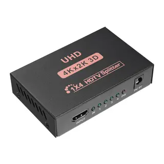 HYTECH HY-LU4, 4xHDMI, 2K-4K, Monitör Çoklayıcı, (1PC-4Monitör)