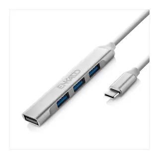 ENKADO EKD-TP50, Type-C to 3xUSB 2.0, 1xUSB 3.0, Metal, USB HUB