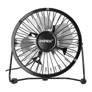 EVEREST EFN-482, Metal Kanat, Masaüstü, USB, Vantilatör