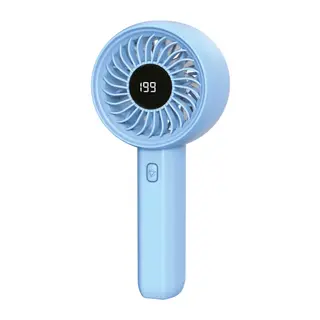 FENY FN-F45, MAVİ, Tek Tuşla Ayarlanabilir Güç, LCD Gösterge, Elde Kullanım, Dahili 1800mAh Bataryalı, Type-C Şarj Girişli, Vantilatör