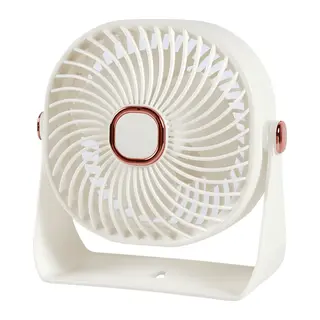 FENY FN-F55, BEYAZ, 3 Kademeli Hız, 4" Kanat, Masaüstü, Dahili 800mAh Bataryalı, Type-C Şarj Girişli, Vantilatör