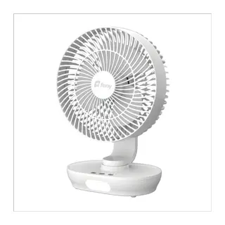 FENY FN-F88, Oscilla+, BEYAZ, 3 Kademeli Hız, 150 Derece Otomatik Salınım, 8" Kanat, Masaüstü, Gece Lambası, Dahili 3000mAh Bataryalı, Type-C Şarj Girişli, Vantilatör