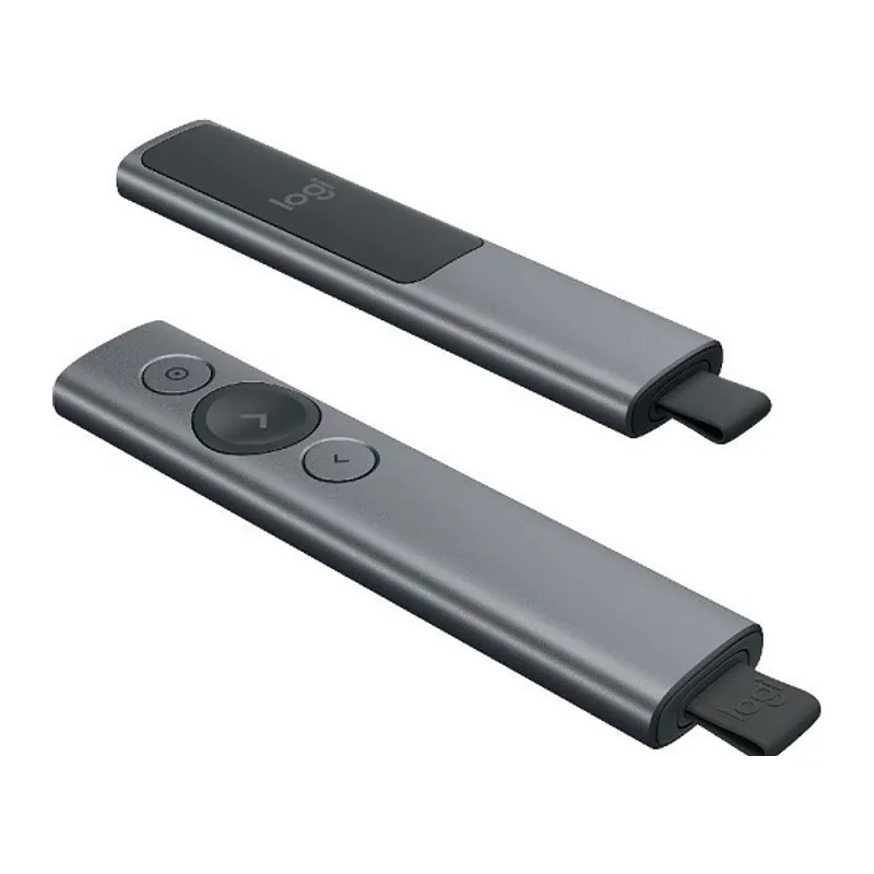 LOGITECH 910-004861, Spotlight Wireless Presenter, Sunum Cihazı (Gri)