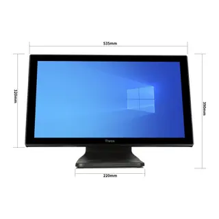 Tiwox TP-3150+, Intel i7 5.Nesil, 21.5" Ekran, 8GB Ram, 128GB SSD, Endüstriyel, Dokunmatik Pos PC