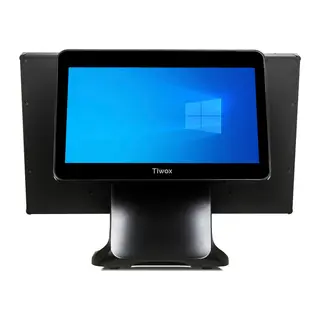 Tiwox TP-5610D, Intel i5 10.Nesil, 18.5" Ekran, 13.2" 2. Ekran, 8GB Ram, 128GB SSD, Endüstriyel, Dokunmatik Pos PC (çift ekran)
