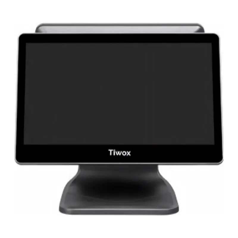 Tiwox TP-9500-D, Intel i5 5.Nesil, 15.6" Ekran, 8GB Ram, 128GB SSD, Endüstriyel, Dokunmatik Pos PC (çift ekran)
