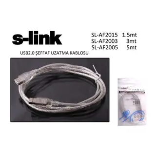 S-LINK SL-AF2003 USB Uzatma Kablosu 3Metre
