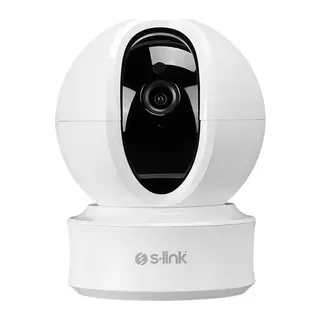 S-LINK SL-IND04, Ev/Bebek Güvenlik Kamerası, WiFi, 3Mpix, 3.6mm Lens, 10m. Gece Görüşü, Hareket algılama, İki Yönlü Ses, Micro SD Kartlı, TUYA Yazılım