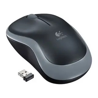 Logitech M185 910-002235 Kablosuz+USB Nano Alıcılı Siyah/Gri Mouse