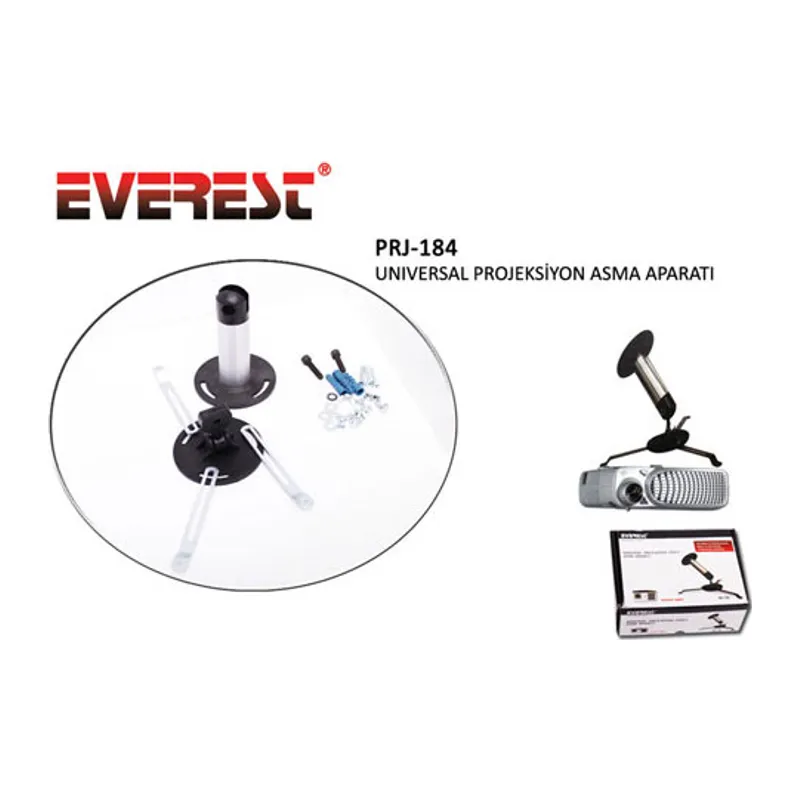 EVEREST PRJ-184 Ayaklı Projektör Tavan Askı Ap