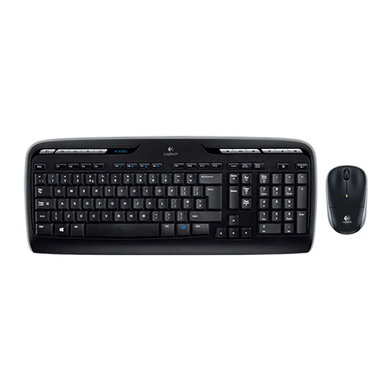 Logitech MK330 Q Kablosuz Usb Siyah Multimedya Klavye/Mouse Set 920-003988