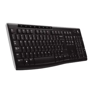 Logitech K270 920-003761 Q Kablosuz Multimedya Siyah Klavye