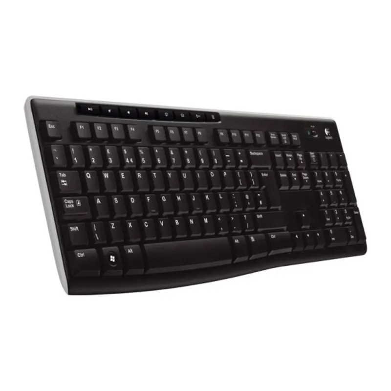 Logitech K270 920-003761 Q Kablosuz Multimedya Siyah Klavye
