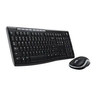 Logitech MK270 Q Kablosuz Usb Siyah Multimedya Klavye/Mouse Set 920-004525