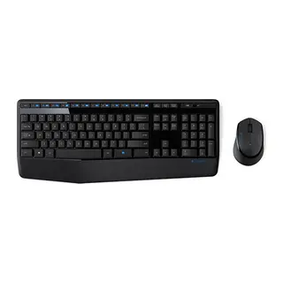Logitech MK345 Q Kablosuz Usb Siyah Multimedya Klavye/Mouse Set 920-006514