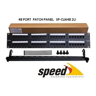 SPEED SP-CU648 48 PORT UTP CAT6 PATCH PANEL