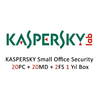 KASPERSKY Small Office Security 20PC + 20MD + 2FS 1 Yıl Box