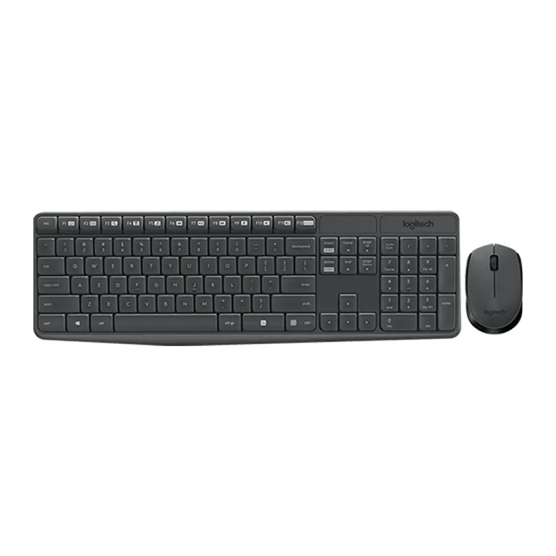 Logitech MK235 Q Kablosuz Usb Siyah Multimedya Klavye/Mouse Set 920-007925