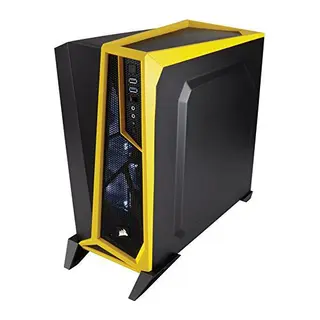 CORSAIR Spec-Alpha CC-9011094-WW (Powersız) Çelik Siyah/Sarı Pencereli Gaming Kasa