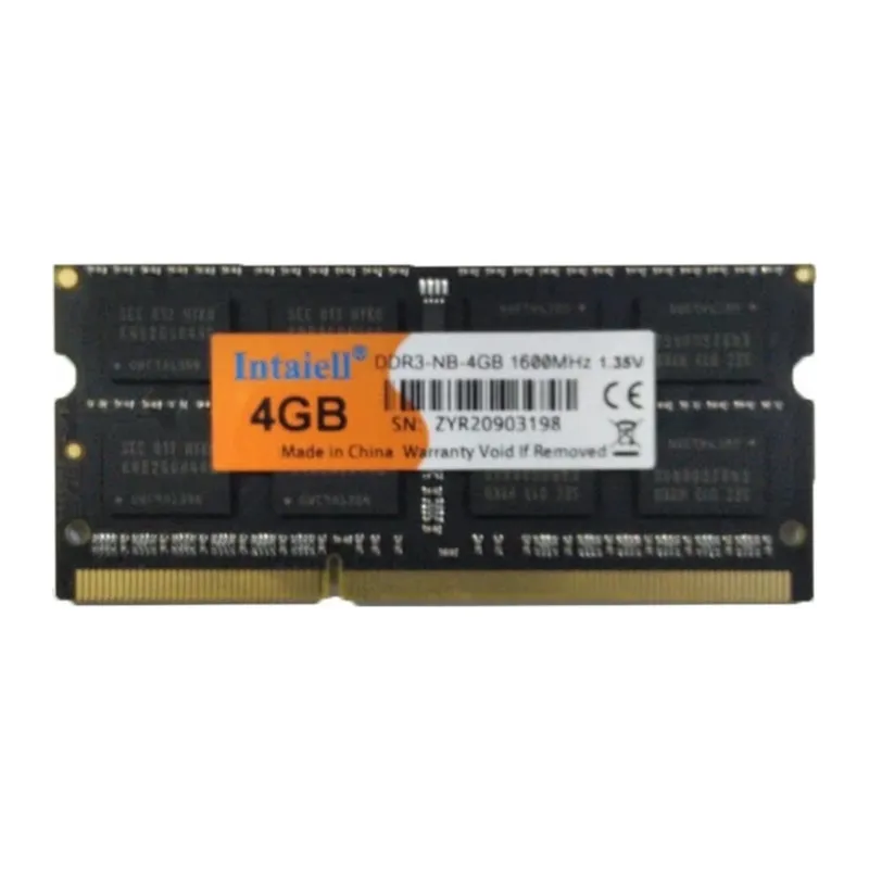 INTAIELL 4GB DDR3 1600Mhz Notebook Ram (Kutusuz) (1.35V)