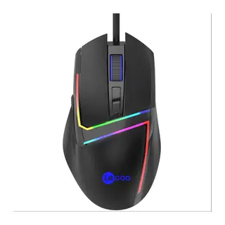 LENOVO LECOO MS106 Usb+Kablolu 3200DPI+7 Tuşlu RGB Aydınlatmalı Gaming Mouse