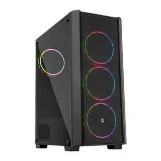 FRISBY FC-9415G 500W SIYAH DOUBLE SLIM RING FAN MESH KASA