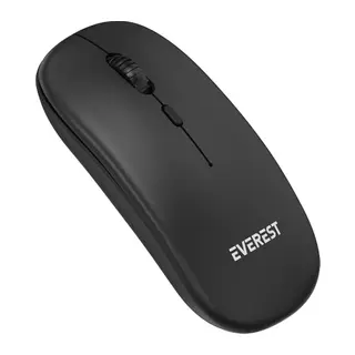 Everest SM-12 Kablosuz+USB 2,4Ghz Optik Wireless SIYAH Mouse
