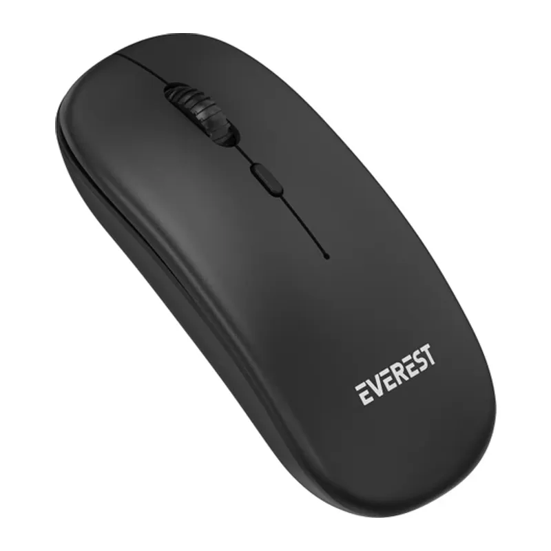 Everest SM-12 Kablosuz+USB 2,4Ghz Optik Wireless SIYAH Mouse