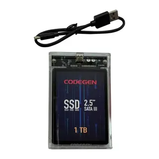 CODEGEN 1TBSSDEXT2 1TB USB 3.0 TAŞINABILIR SSD SİYAH