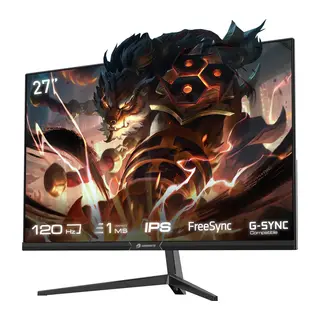 GAMEBOOSTER 27 GB-2712FF IPS FREESYNC,G-SYNC 1Ms 120Hz HDMI+DP FHD GAMING MONITÖR