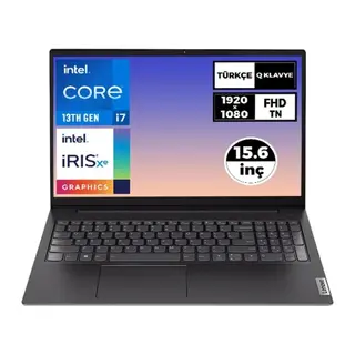 LENOVO V15 83A100GPTR i7 1355U 16GB 512GB SSD 15.6 O/B IRIS XE DOS Dizüstü Bilgisayar