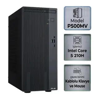 ASUS EXPERTCENTER P500MV P500MV-C52108512B0D i5 210H 8GB 512GB SSD DOS MASAUSTU BILGISAYAR