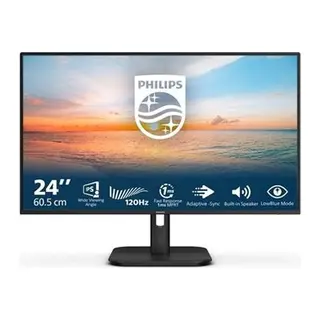 PHILIPS 23.8 24E1N1200A/01 1Ms 120Hz M.M. (HOPARLÖR) VGA, DP, HDMI IPS FHD LED Monitör