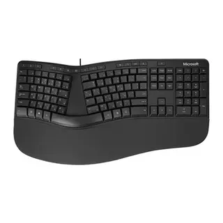Microsoft BUISNESS ERGONOMIC HEBREW LAYOUT Siyah Multimedya Klavye (LXN-00016)